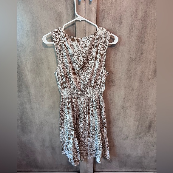 Floral Print Eddie Bouer Cotton Dress - Picture 3 of 4